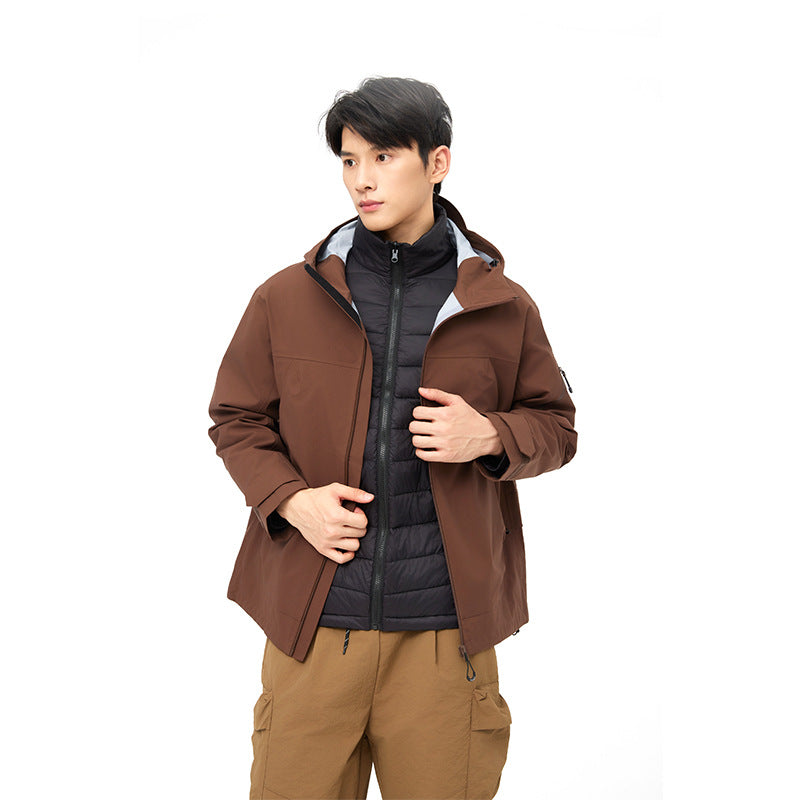 Mountain Hard Shell Jacket Windproof Waterproof Breathable Outdoor Wear