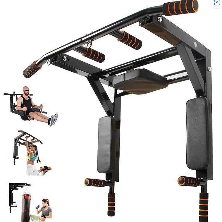 Wall Mounted Pull Up Bars Sandbag Rack Fitness Equipment