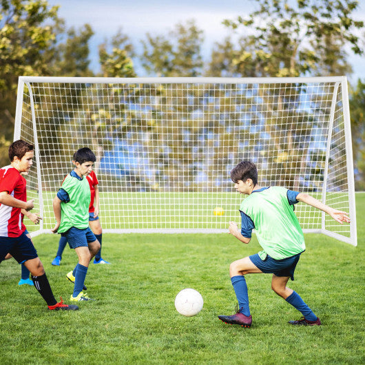 6 x 4 Feet Soccer Goal with Strong UPVC Frame