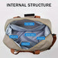 Nylon Duffel Bag for Travel – Large Capacity, Foldable, Shoe Compartment – Men & Women