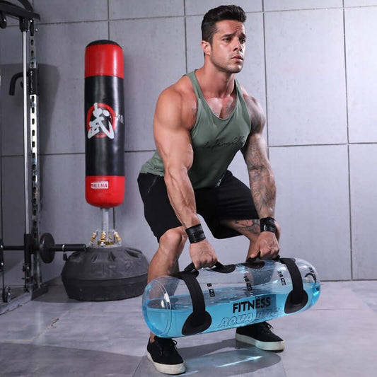 Transparent Water Dumbbell Weight Bearing Fitness Training Exercise Equipment