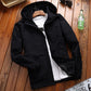 Men Autumn Winter Outdoor Mountaineering Suit Velvet Casual Jacket