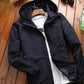 Men Autumn Winter Outdoor Mountaineering Suit Velvet Casual Jacket