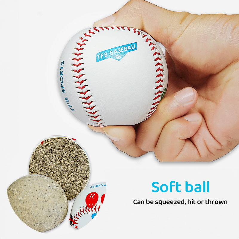 9 Inch Training Baseball With Finger Placement Markers Pitching Aid