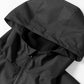 Men Hooded Raincoat Outdoor Windproof Waterproof Mountaineering Shell Jacket