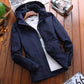 Men Autumn Winter Outdoor Mountaineering Suit Velvet Casual Jacket