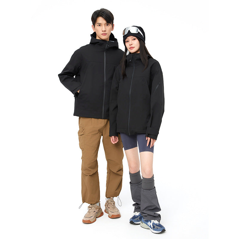 Mountain Hard Shell Jacket Windproof Waterproof Breathable Outdoor Wear