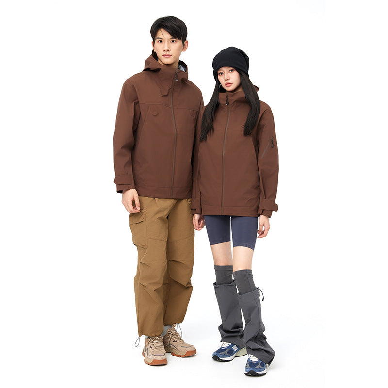 Mountain Hard Shell Jacket Windproof Waterproof Breathable Outdoor Wear
