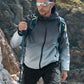Men Hooded Raincoat Outdoor Windproof Waterproof Mountaineering Shell Jacket