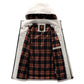 Men Casual Hooded Windbreaker Waterproof Soft Shell Winter Jacket