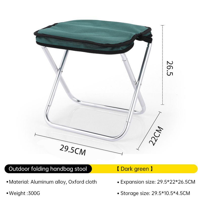 Ultra Light Folding Camping Chair Portable Travel Outdoor Bench
