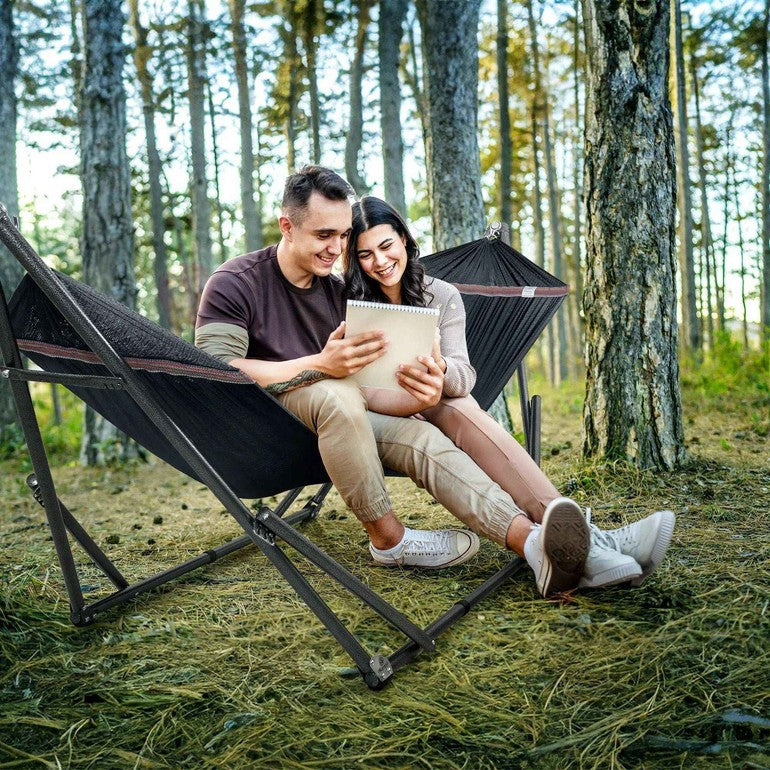Universal Hammock With Medium Stand Outdoor Relaxation SetAbout the Product: