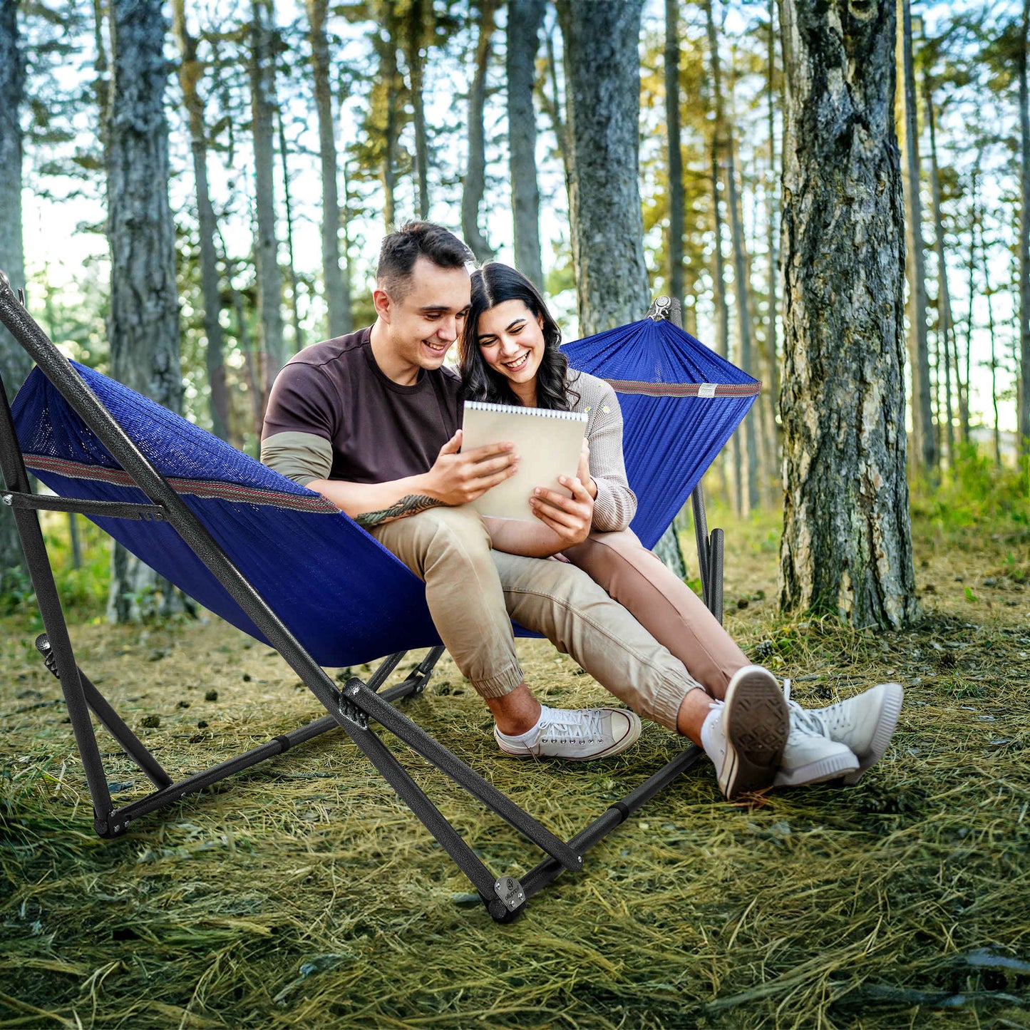 Universal Hammock With Medium Stand Outdoor Relaxation SetAbout the Product:
