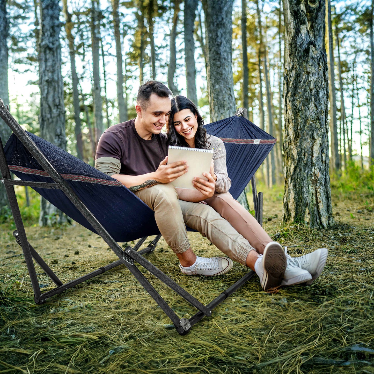 Universal Hammock With Medium Stand Outdoor Relaxation SetAbout the Product: