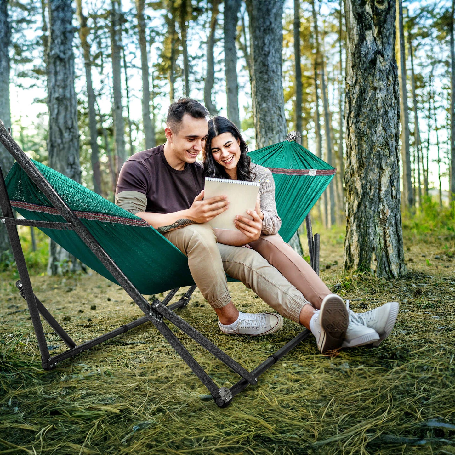 Universal Hammock With Medium Stand Outdoor Relaxation SetAbout the Product: