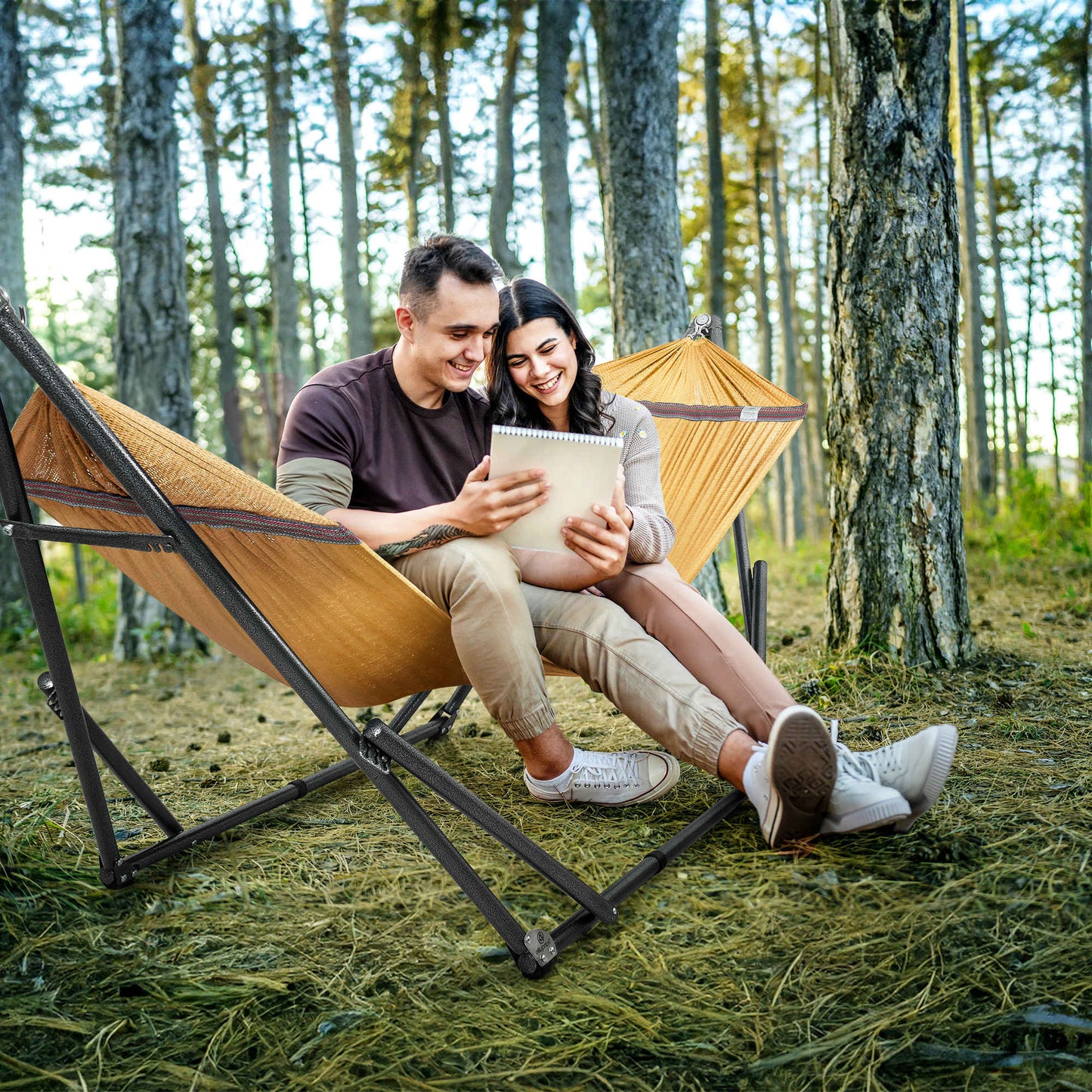 Universal Hammock With Medium Stand Outdoor Relaxation SetAbout the Product: