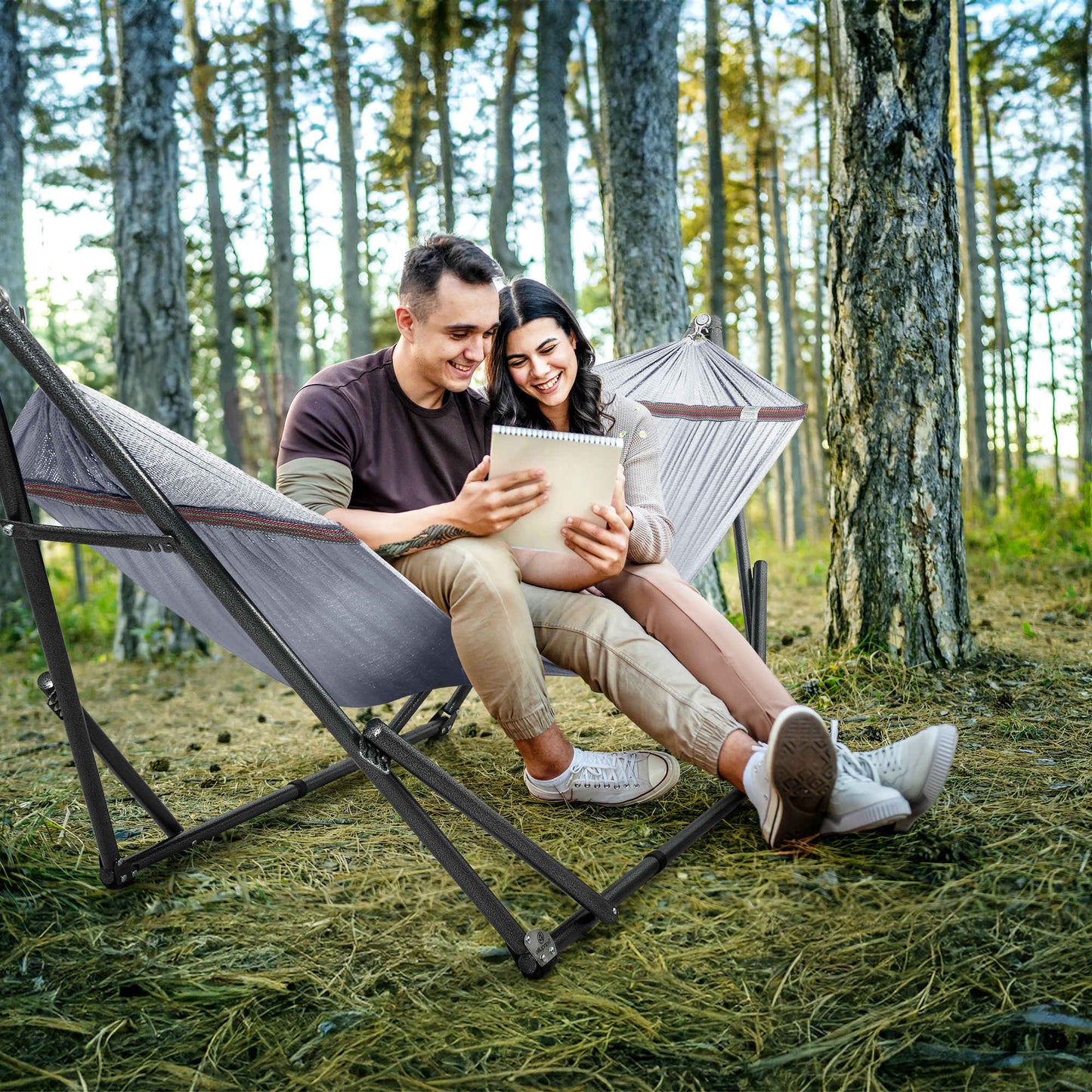 Universal Hammock With Medium Stand Outdoor Relaxation SetAbout the Product: