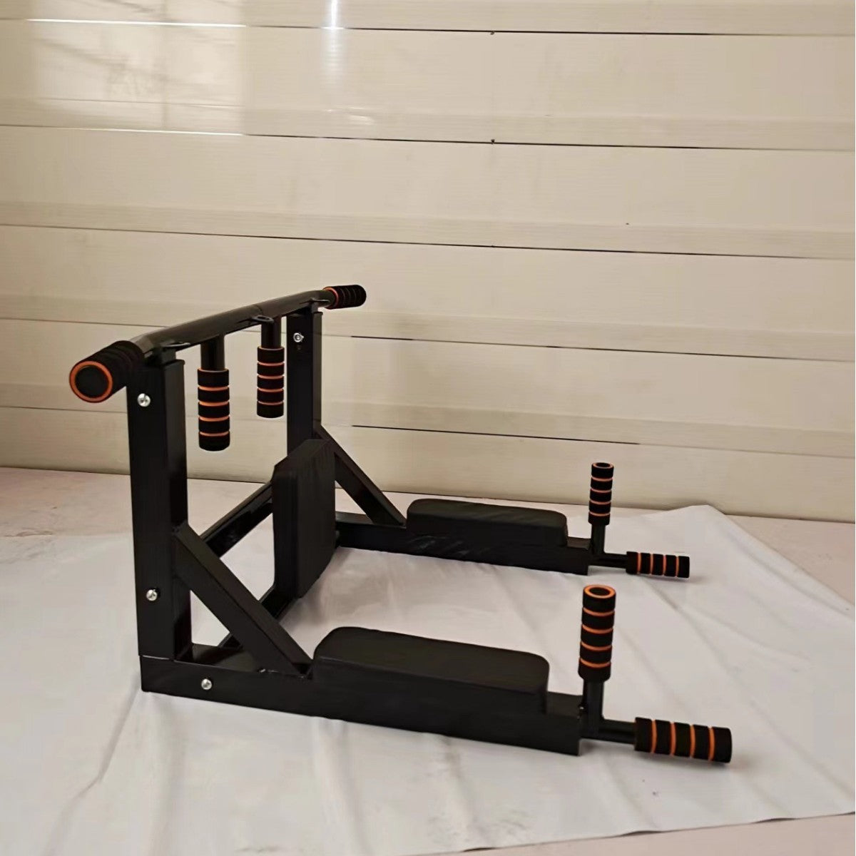 Wall Mounted Pull Up Bars Sandbag Rack Fitness Equipment
