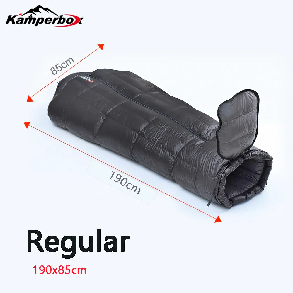Winter Sleeping Bag Ultralight Outdoor Camping Warm Down Gear