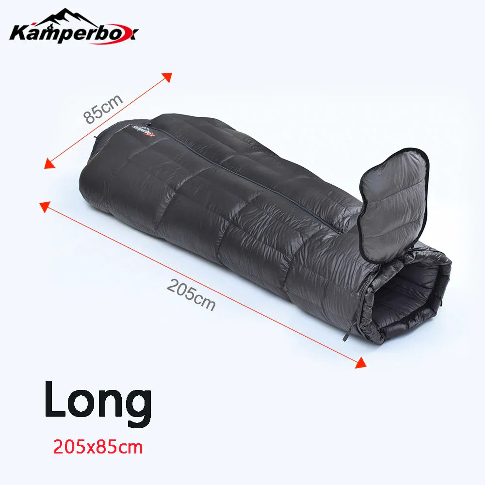 Winter Sleeping Bag Ultralight Outdoor Camping Warm Down Gear