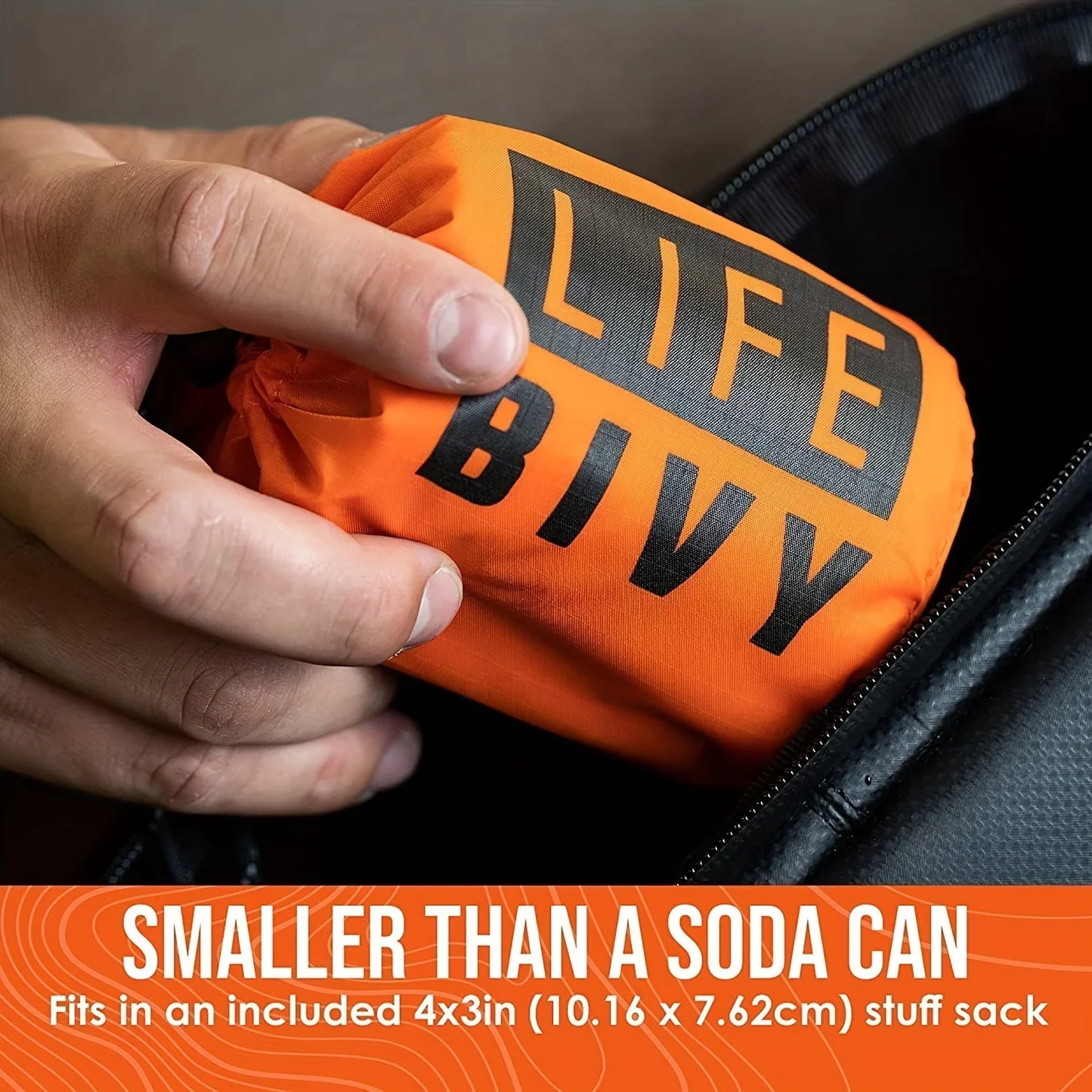 Portable Waterproof Emergency Sleeping Bag Thermal Survival Mylar Sack