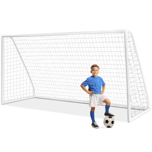 6 x 4 Feet Soccer Goal with Strong UPVC Frame