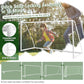 6 x 4 Feet Soccer Goal with Strong UPVC Frame