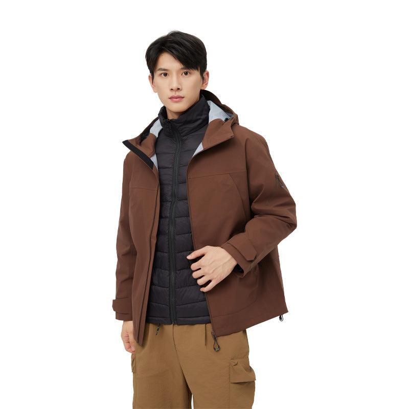 Mountain Hard Shell Jacket Windproof Waterproof Breathable Outdoor Wear
