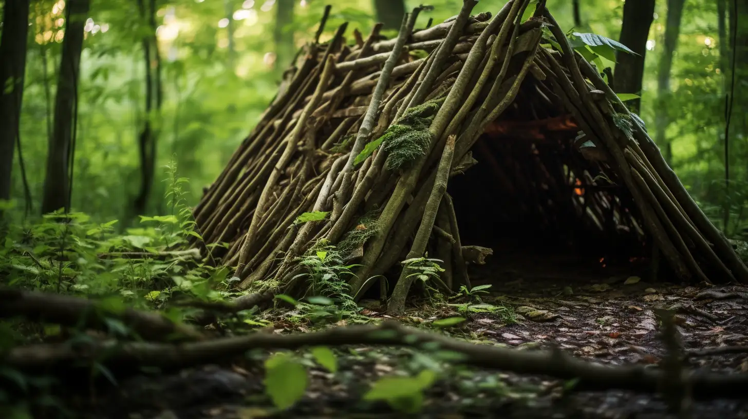 How To Build A Shelter In The Forest