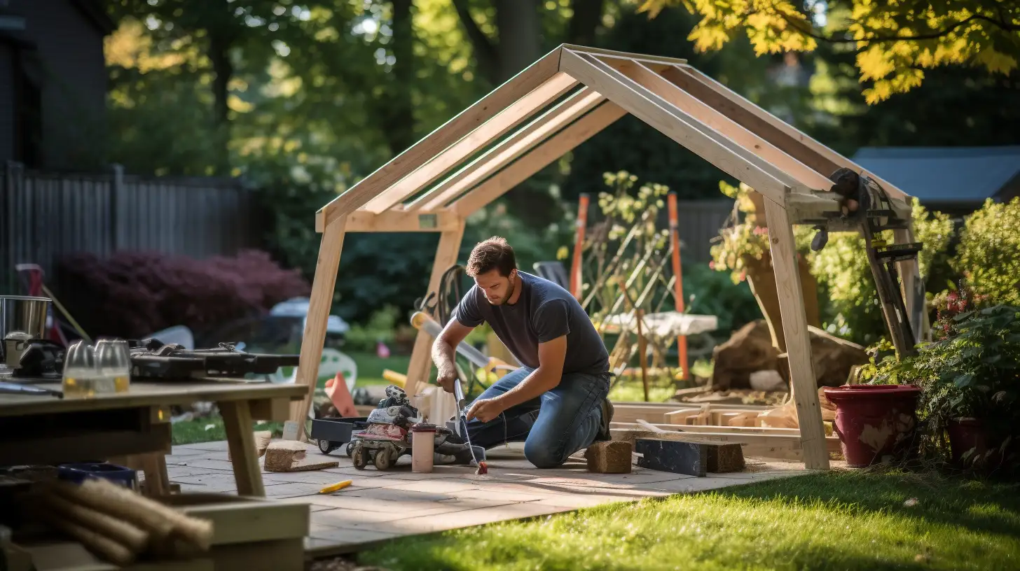 How To Build A Shelter In Your Backyard